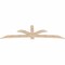 Ekena Millwork Davenport Smooth Timber Gable Bracket, Douglas Fir, 108"W x 31 1/2"H x 1 1/2"D x 5 1/2"F, 7/12 Pitch GBW108X31X0206DAV00SDF - alternate 5